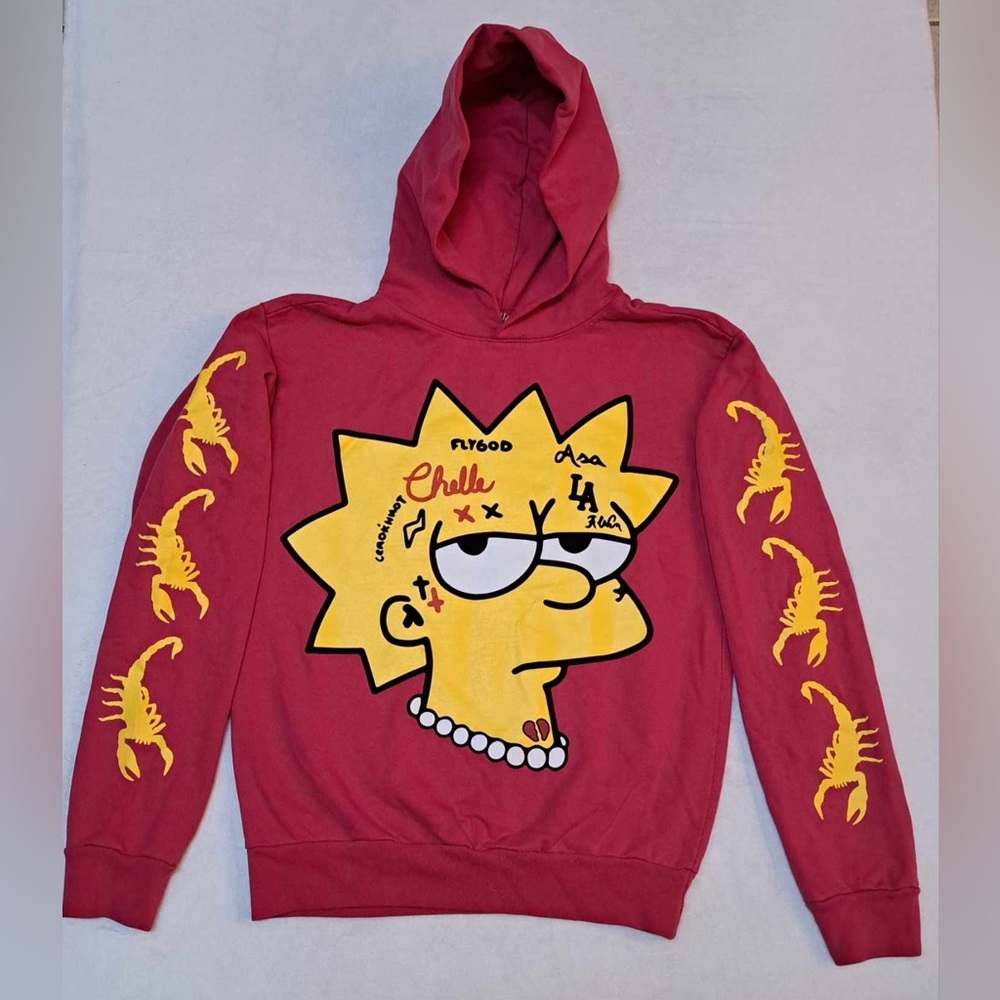 FASHION REBELS (Blientele Griselda) Super Lisa Simpson Westside Gunn Hoodie